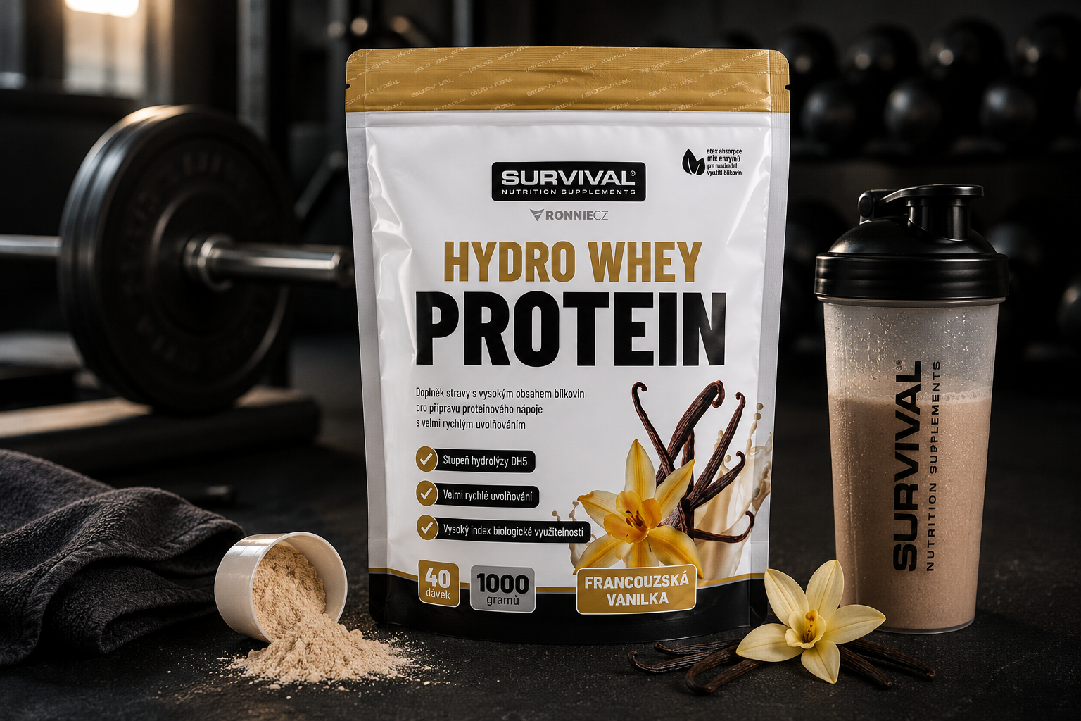 Hydrolyzovaný protein: proč je nejrychlejší formou syrovátky