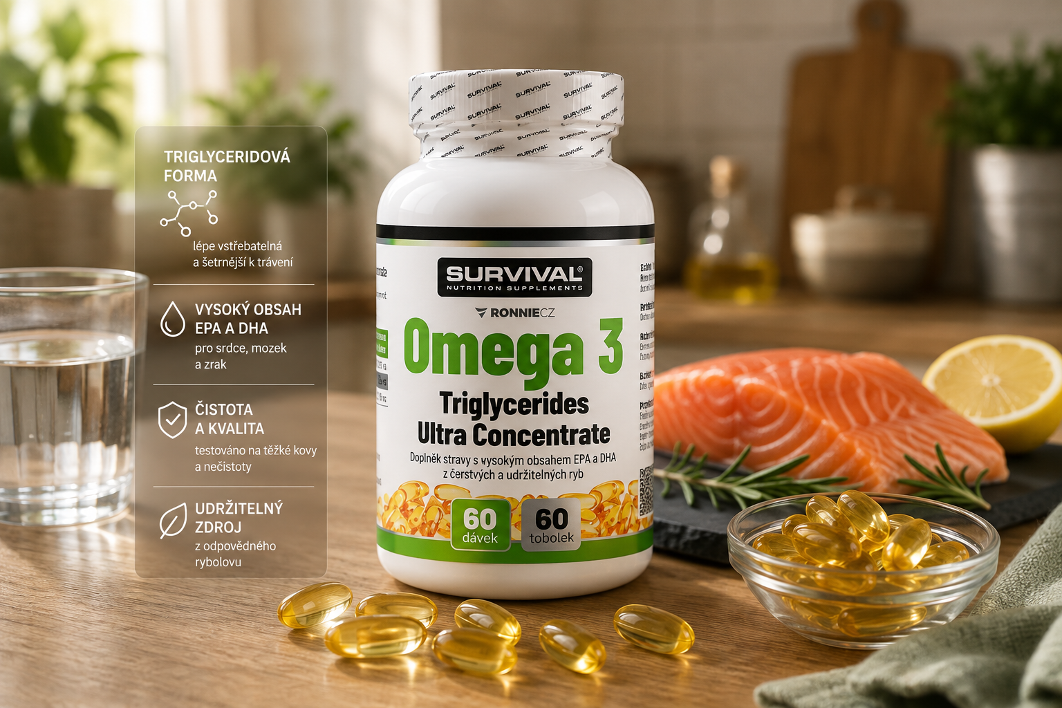 Omega-3 mastné kyseliny: jak poznat kvalitní rybí olej