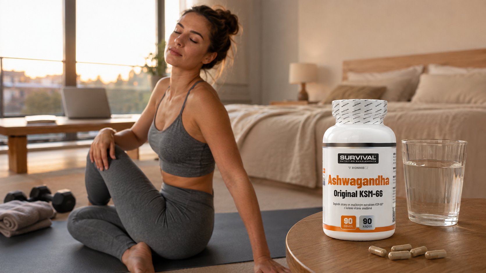 Ashwagandha KSM-66: adaptogen, který pomáhá tělu zvládat stres a lépe regenerovat