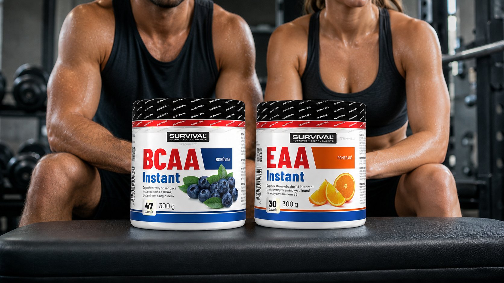 BCAA vs EAA: jaké aminokyseliny vybrat pro regeneraci a růst svalů